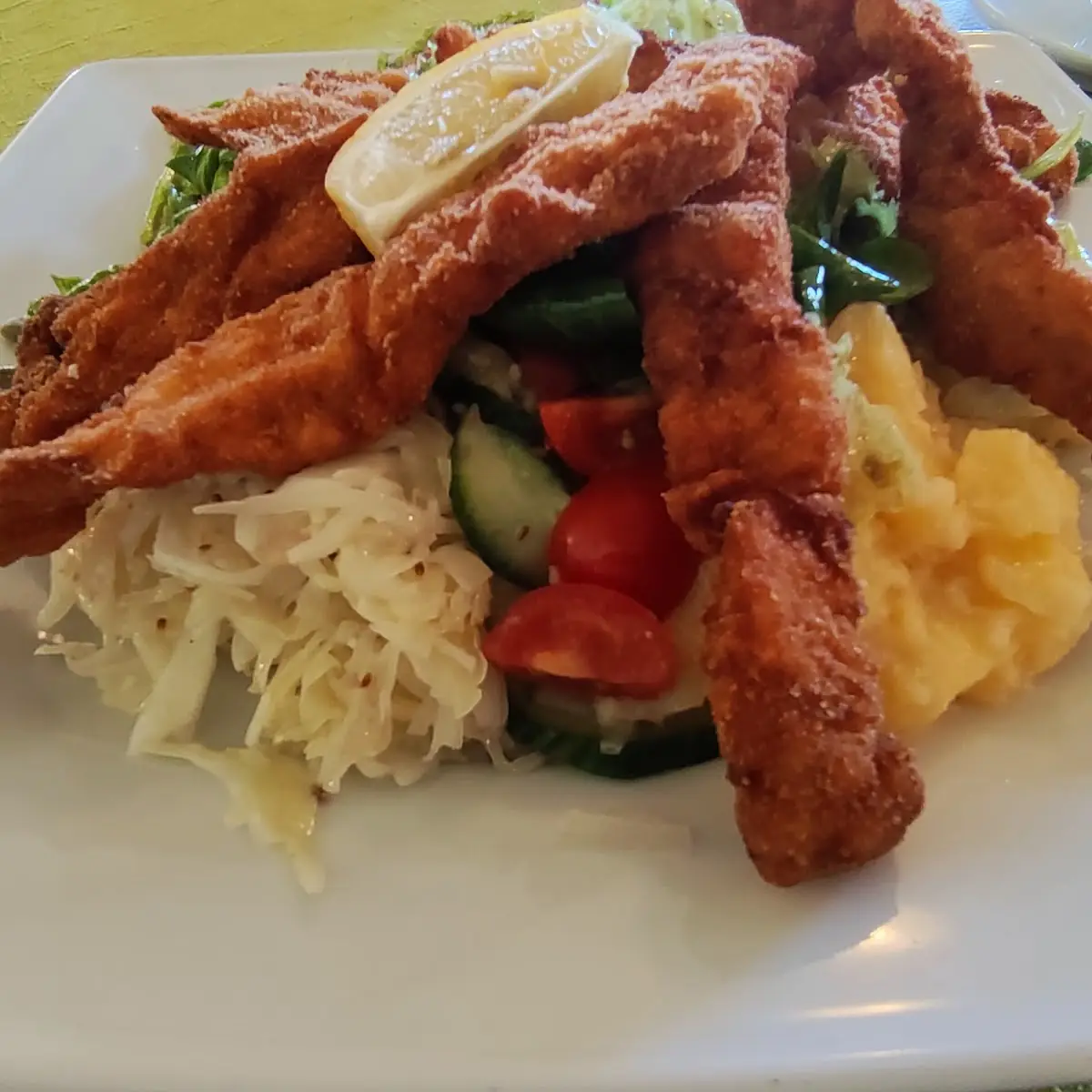 Backhendl Salatteller