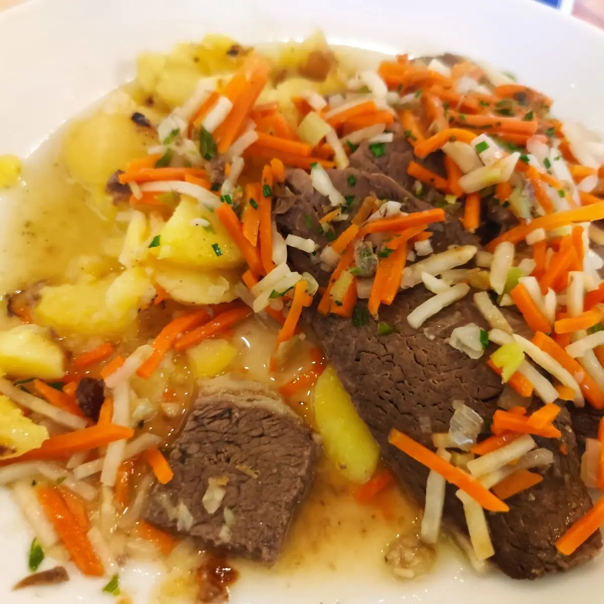 Rindfleisch Mit Gemüse