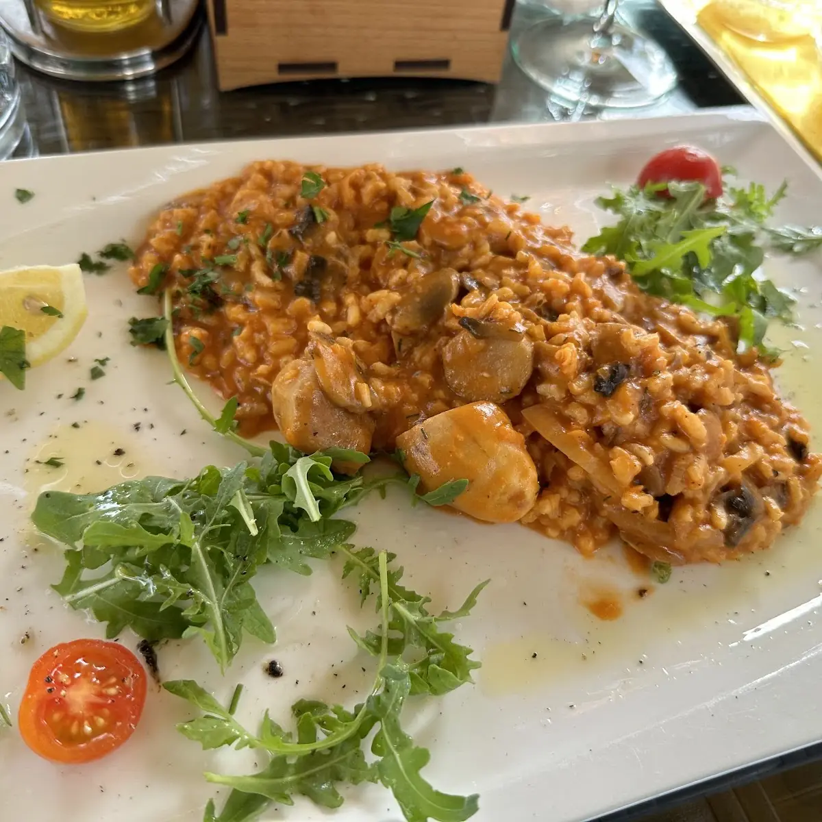 Steinpilzrissotto