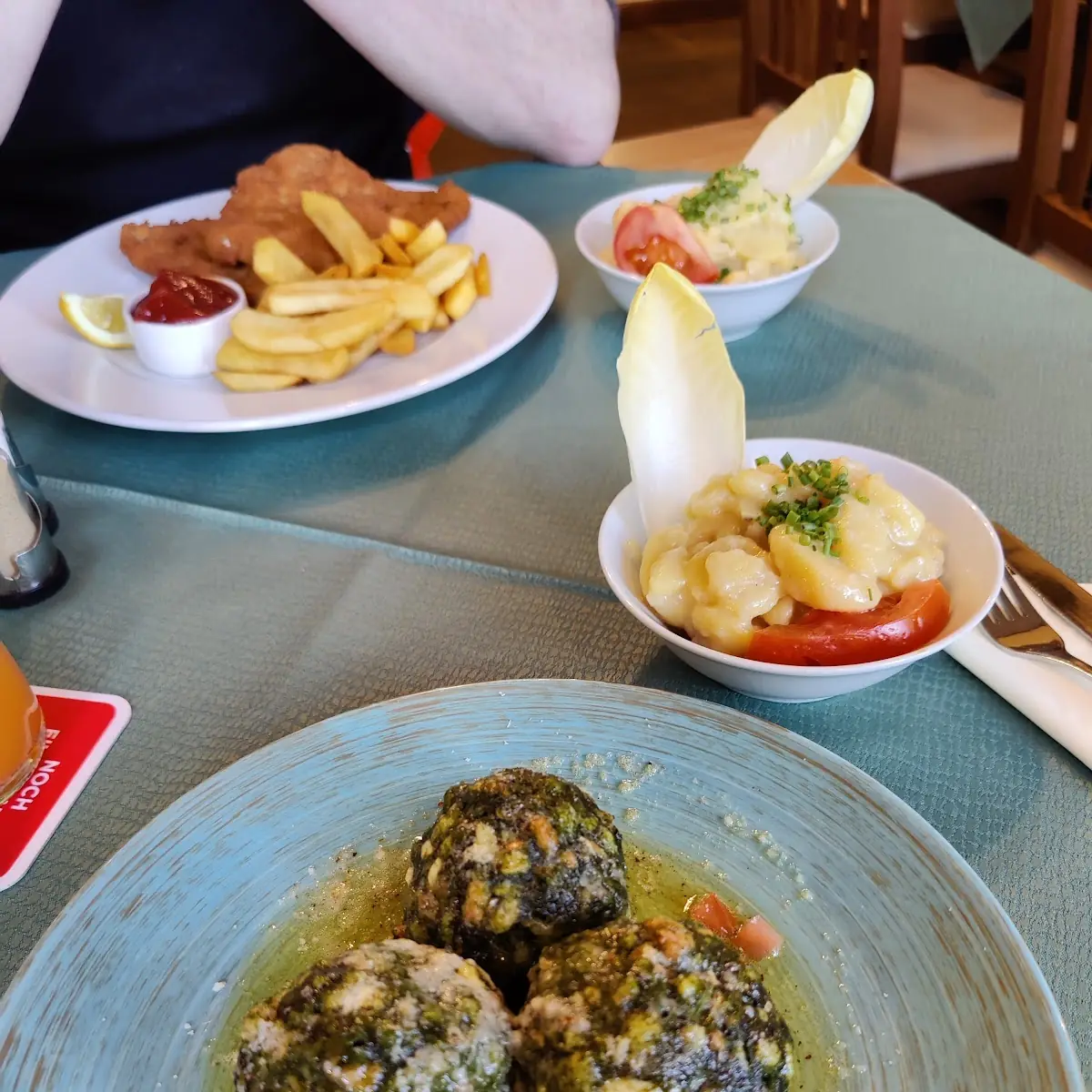 Spinatknödel Mit Käse