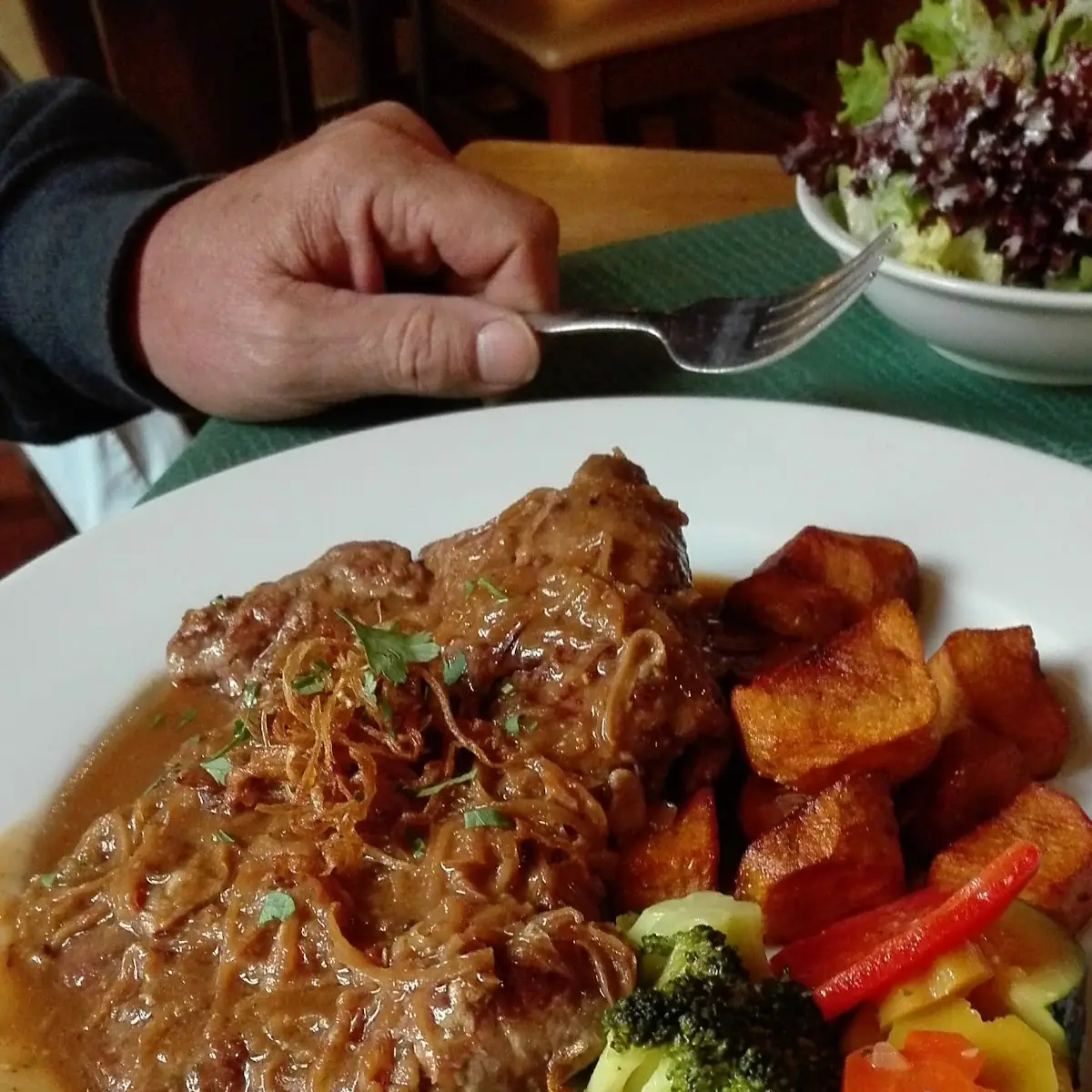 Zwiebelrostbraten