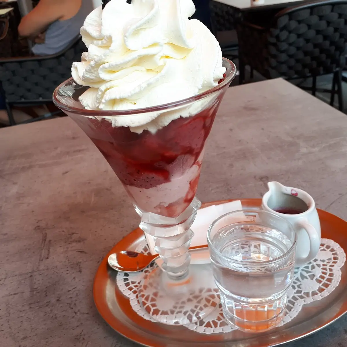Fruchteis Mit Frische