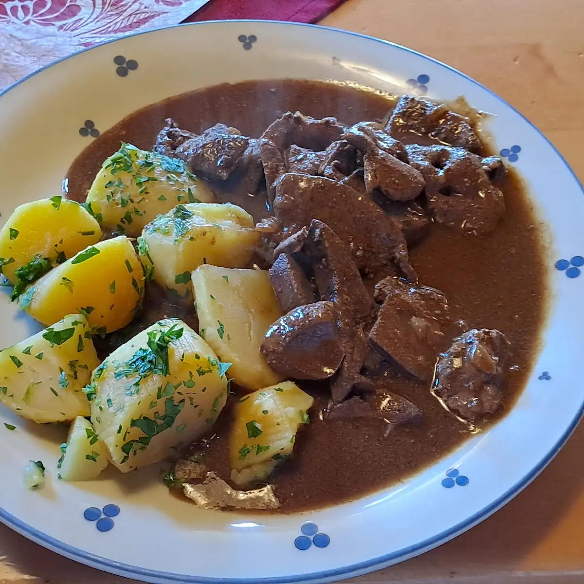 Geröstete Leber
