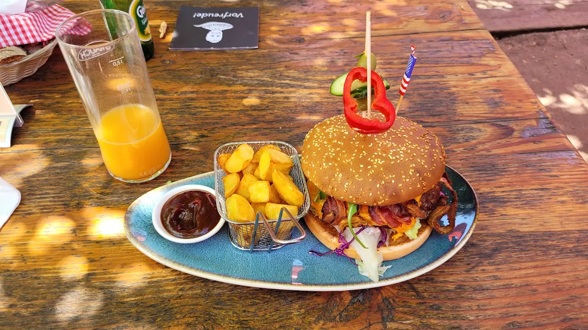 Burger Mit Steak Frites