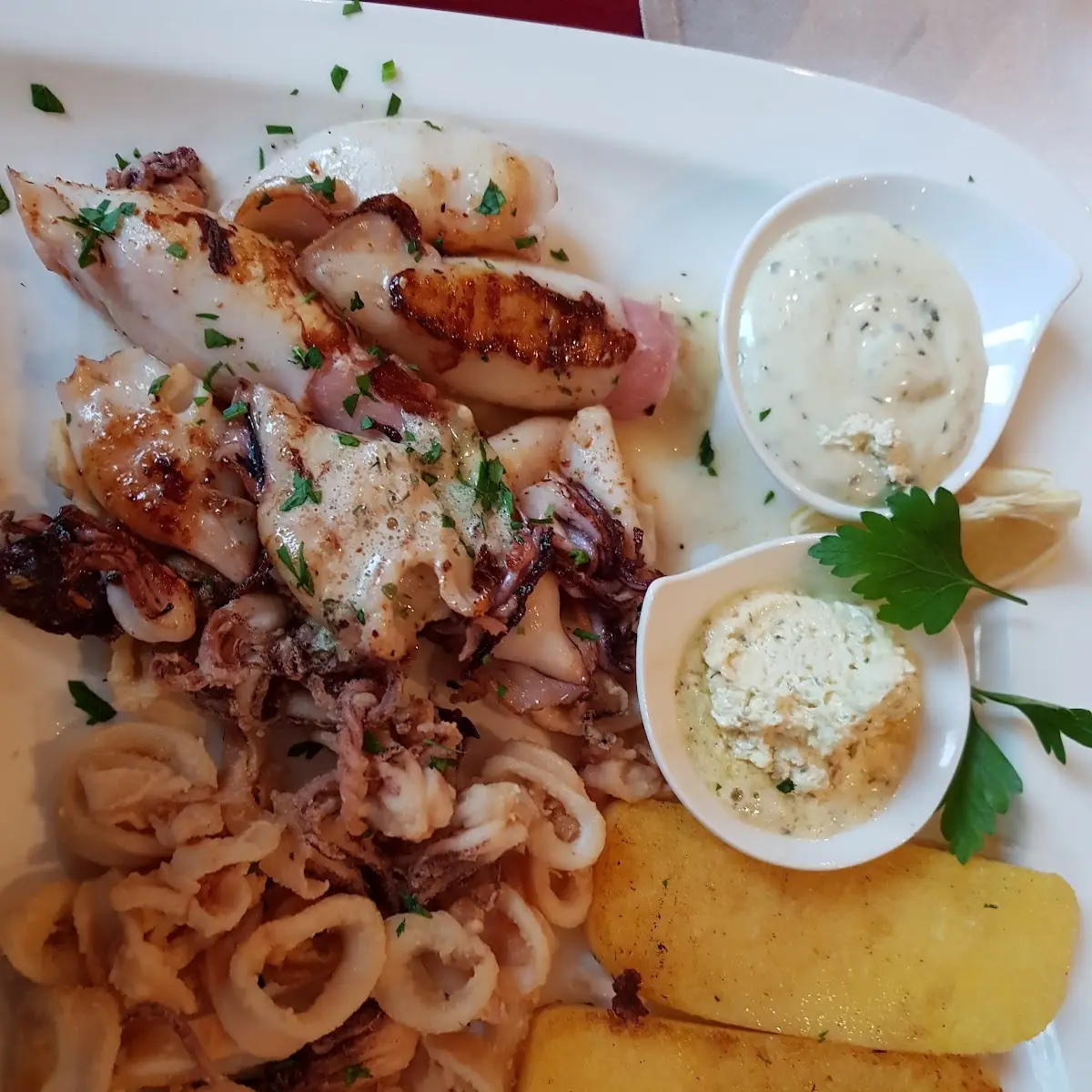 Calamari Tris