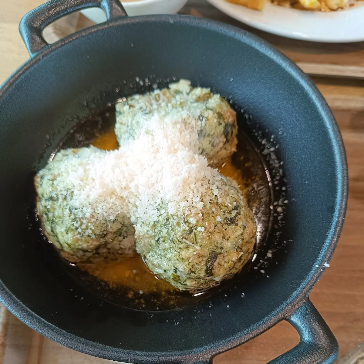 Spinatknödel Mit Butter