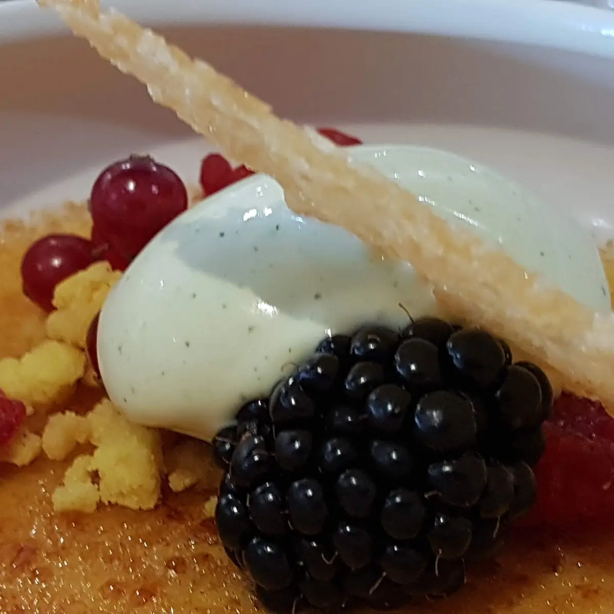 Ausgezeichnetes Dessert