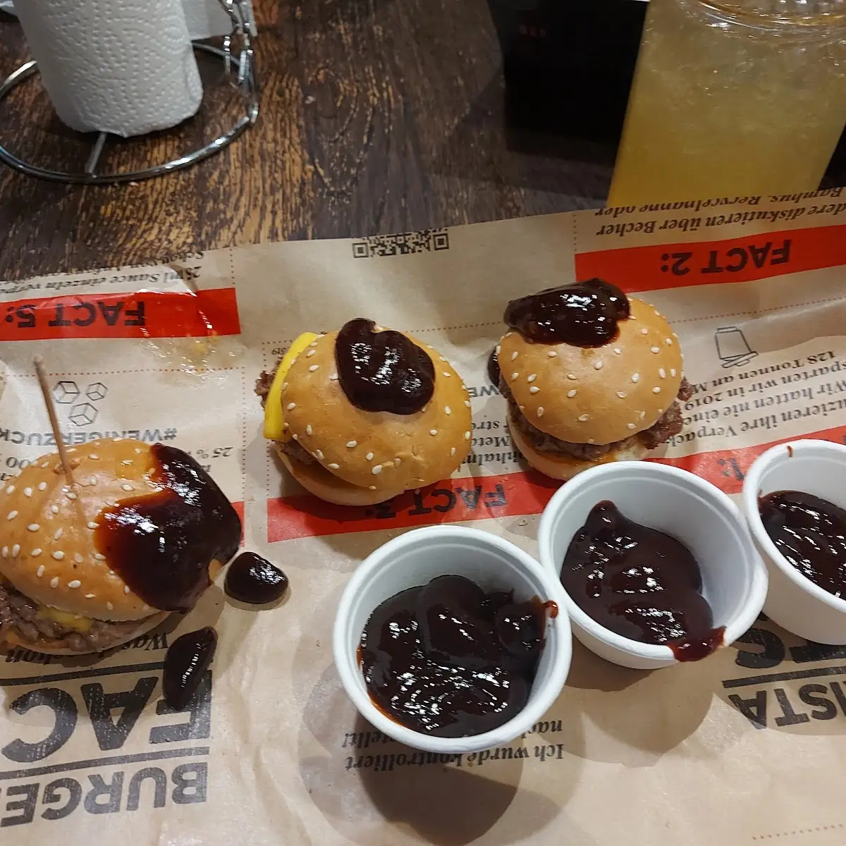 3 Mini Hamburger