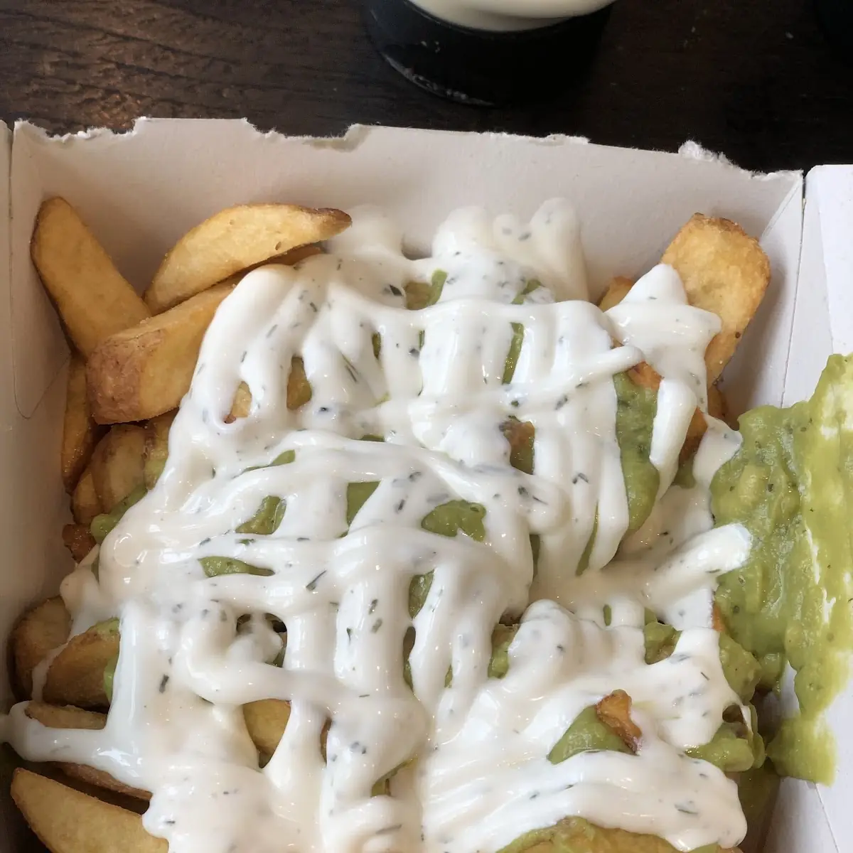 Guacamole Sour Cream Fries