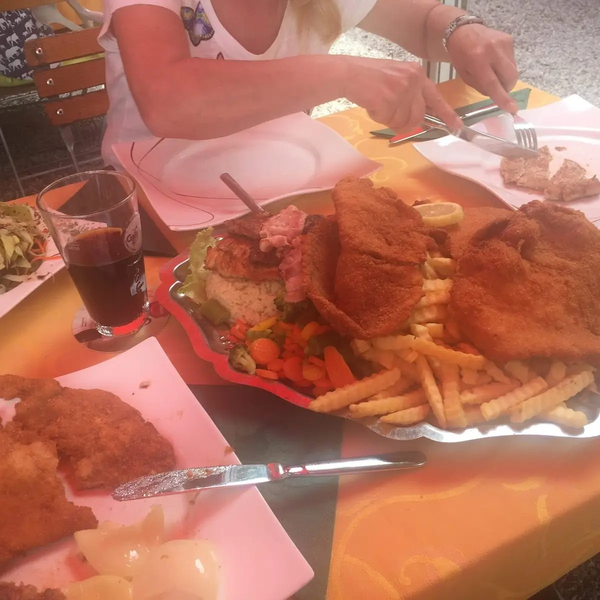 Schnitzelplatte