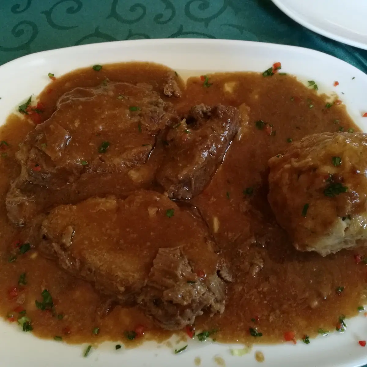 Schweinsbraten Mit Semmelknödel