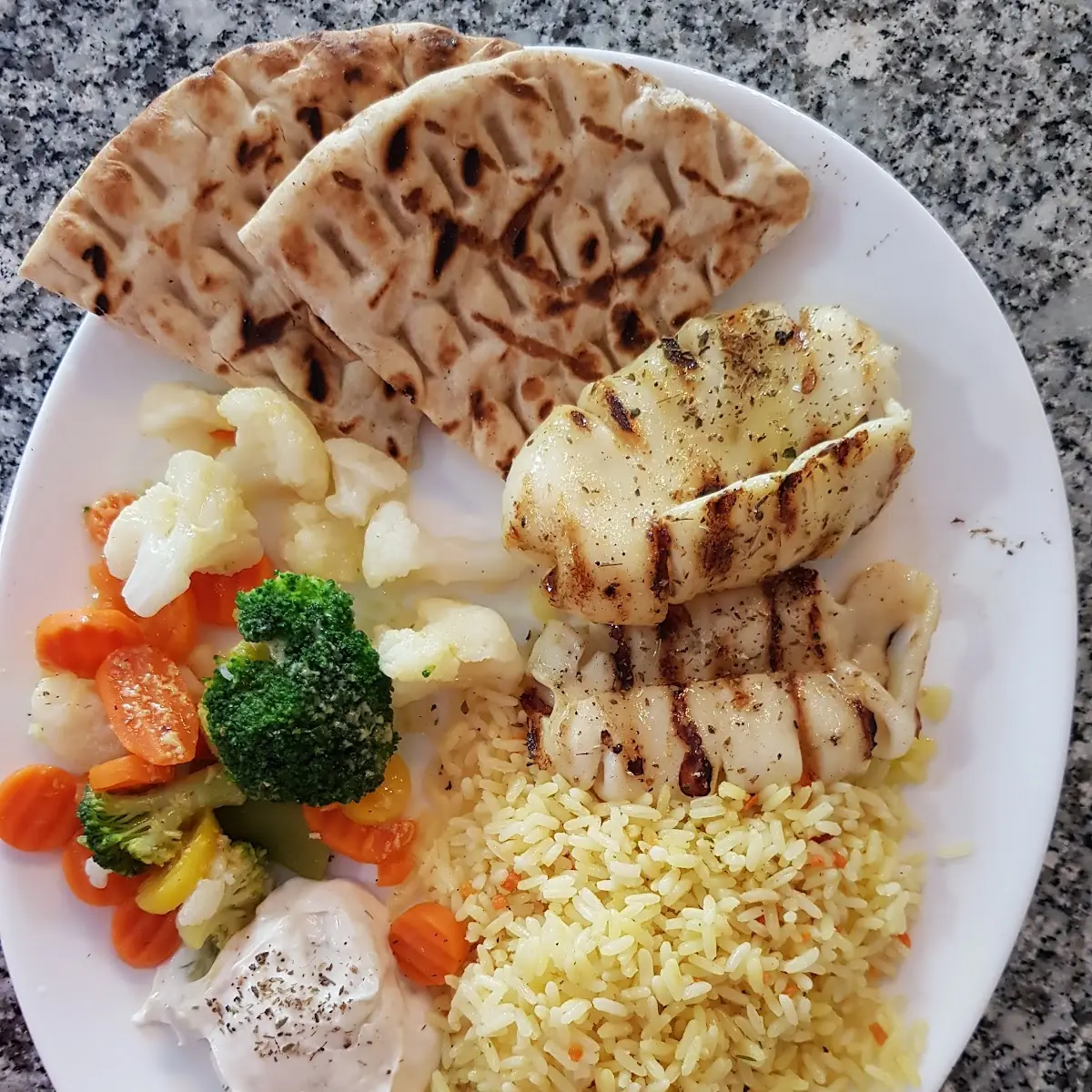 Calamari Vom Grill