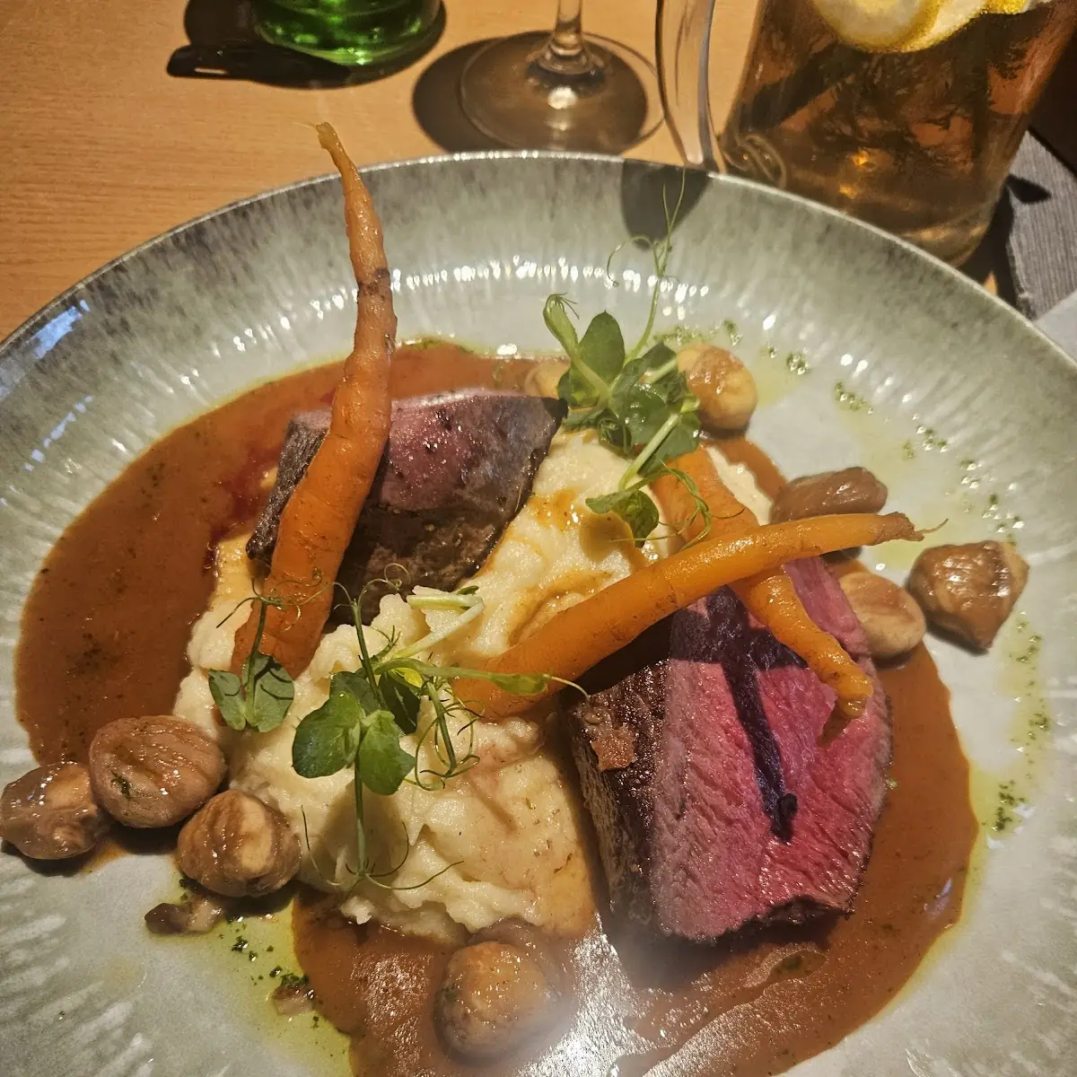 Hirschrücken Steak