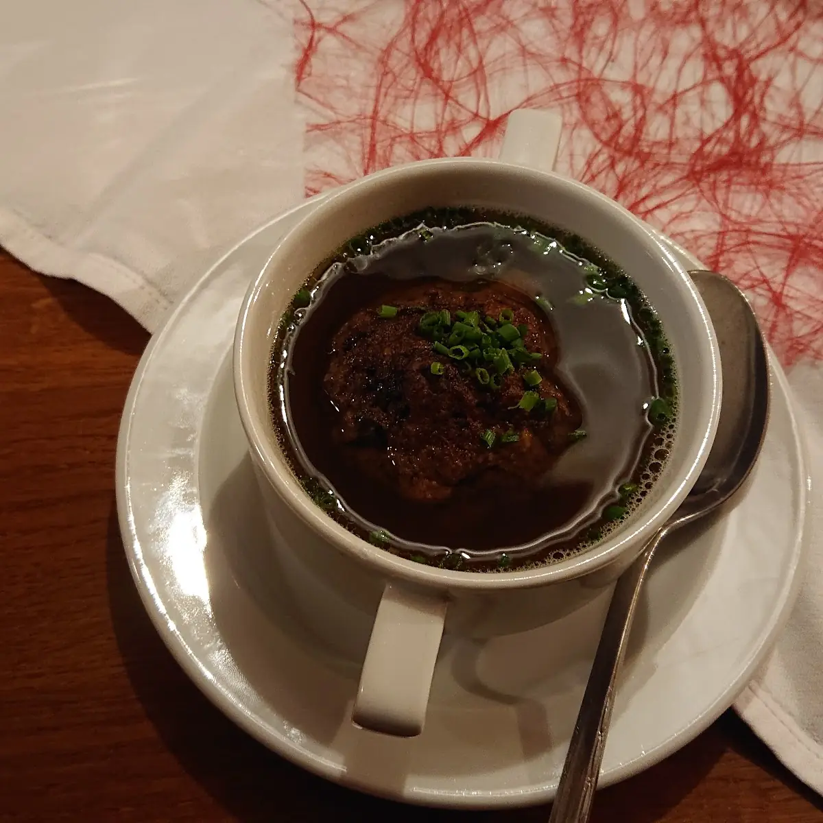 Leberknödelsuppe
