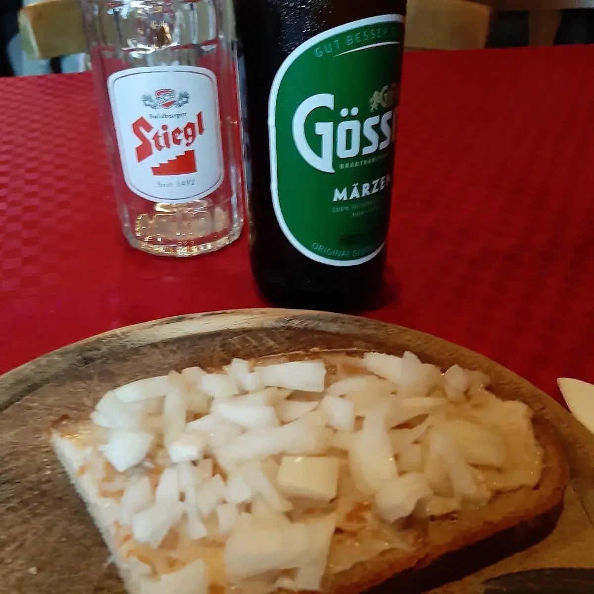 Grammelschmalzbrot Mit Bier