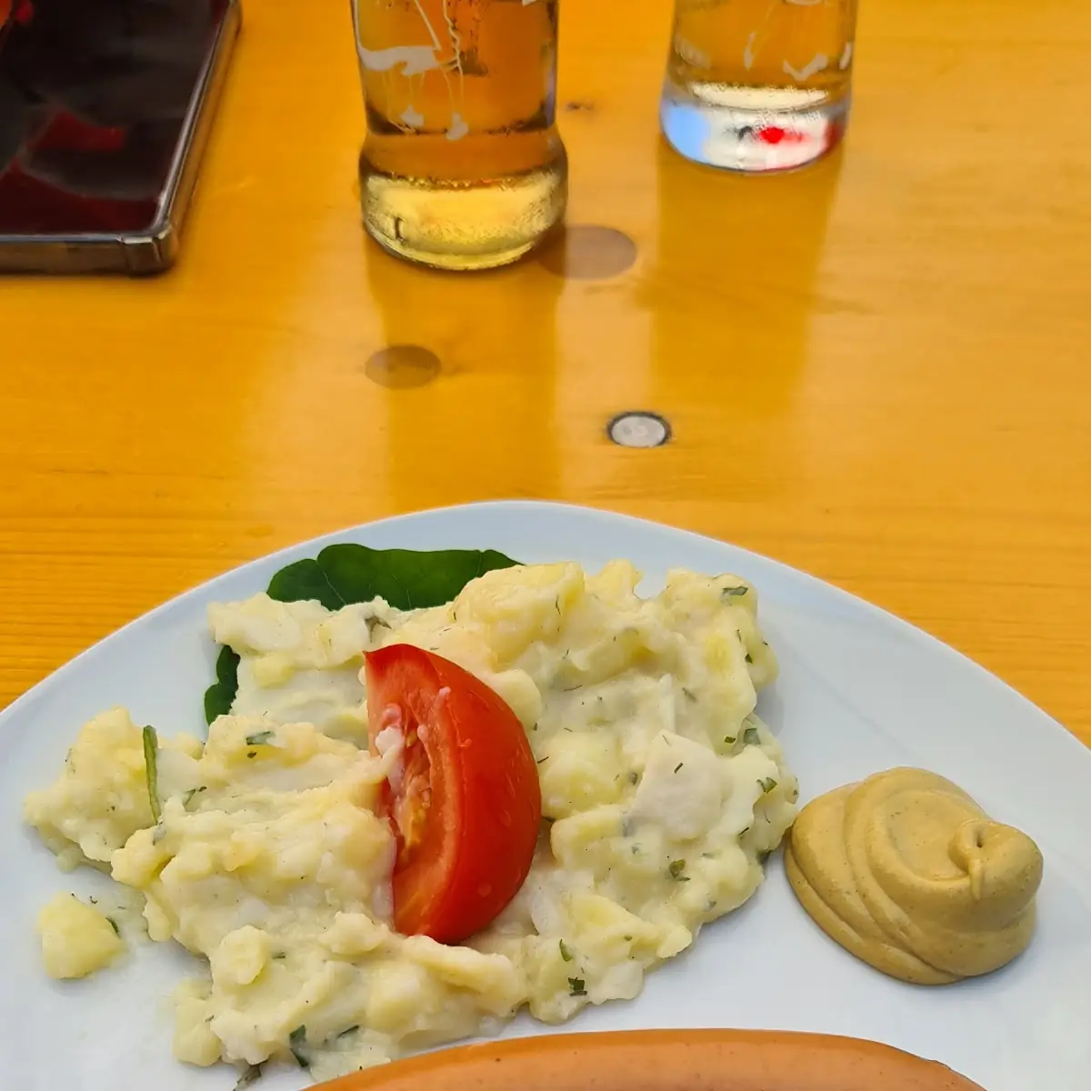 Frankfurter Mit Kartoffelsalat