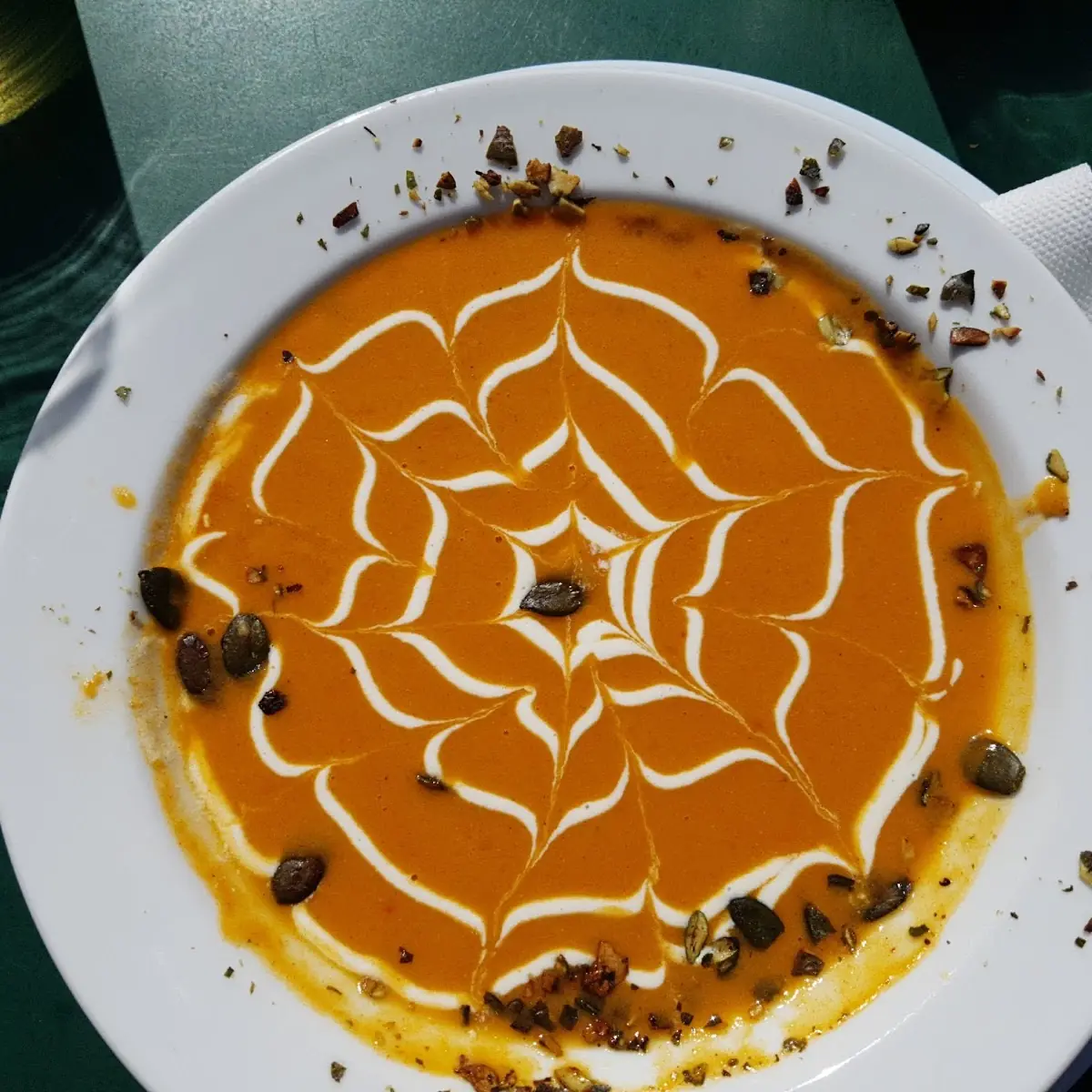 Kürbiscremesuppe