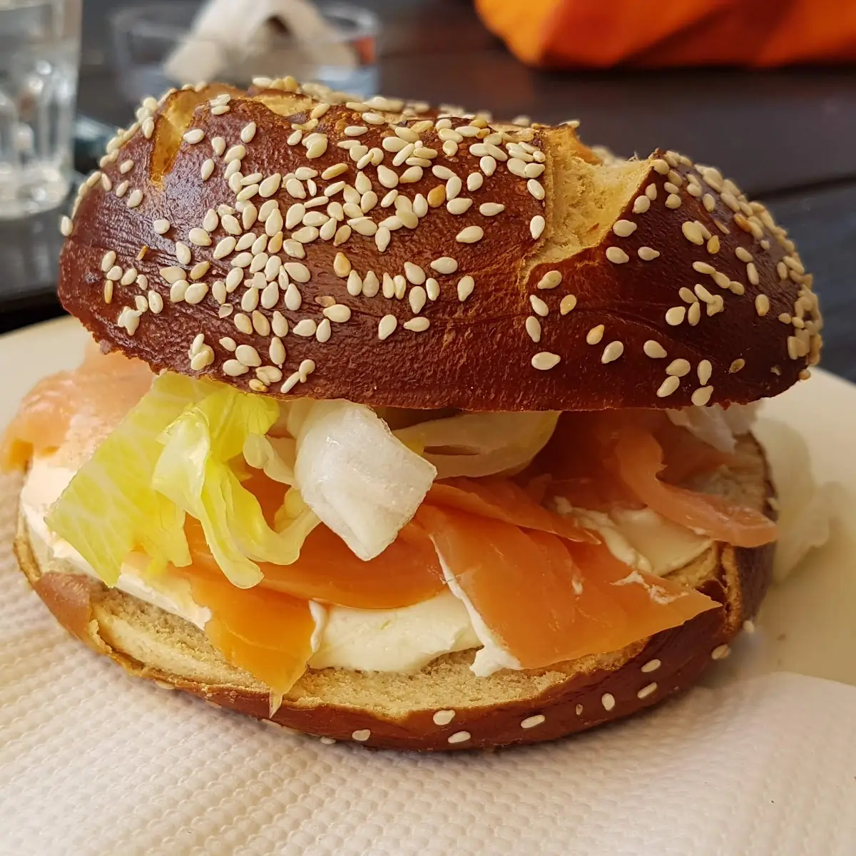 Bagels Mit Lachs