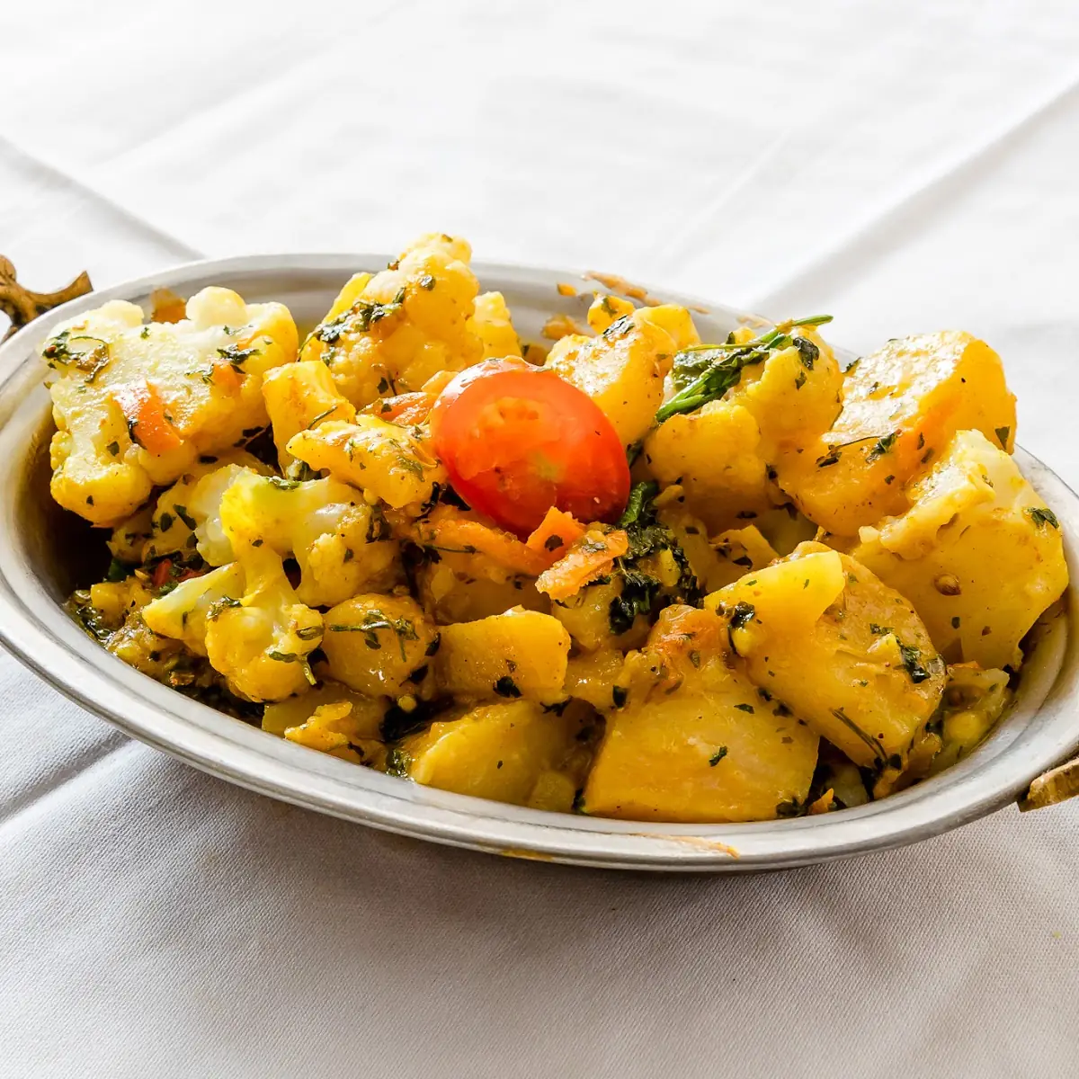 Alu Gobhi Vegan