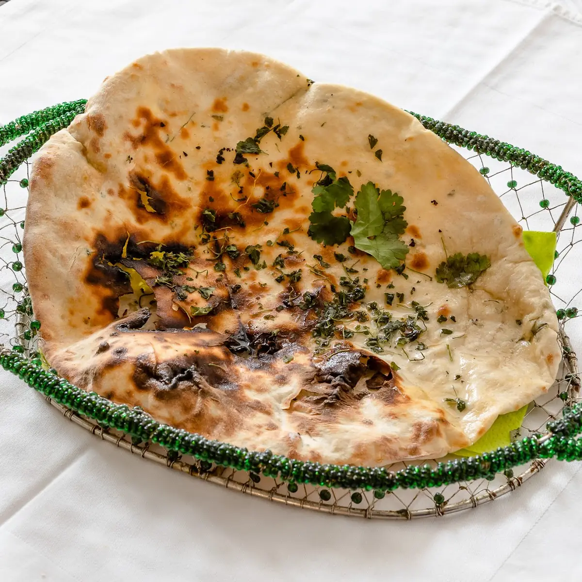 Knoblauch-Naan