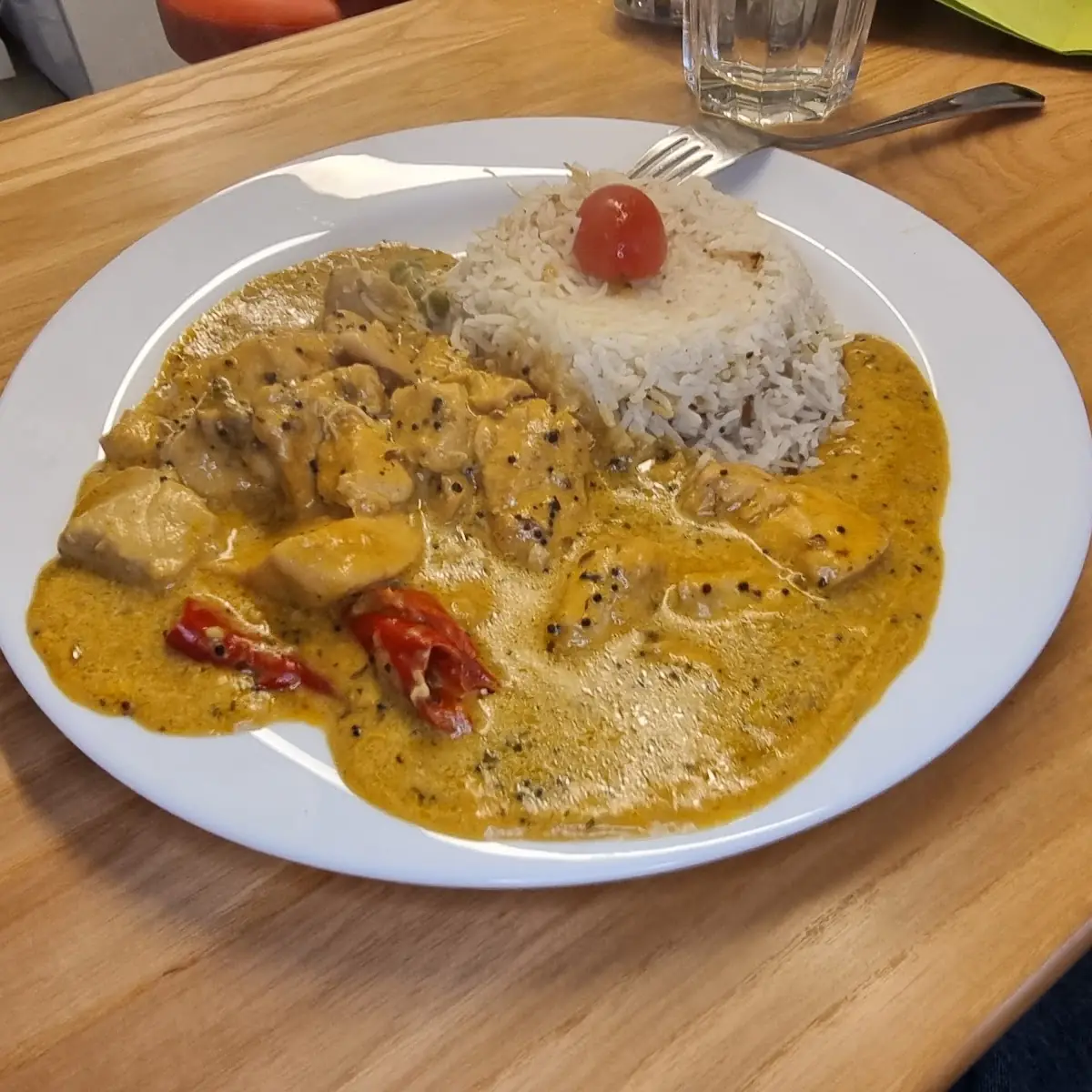 Madras Curry with Chicken