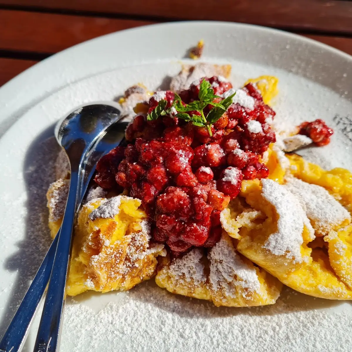 Kaiserschmarrn Mit Waldbeeren