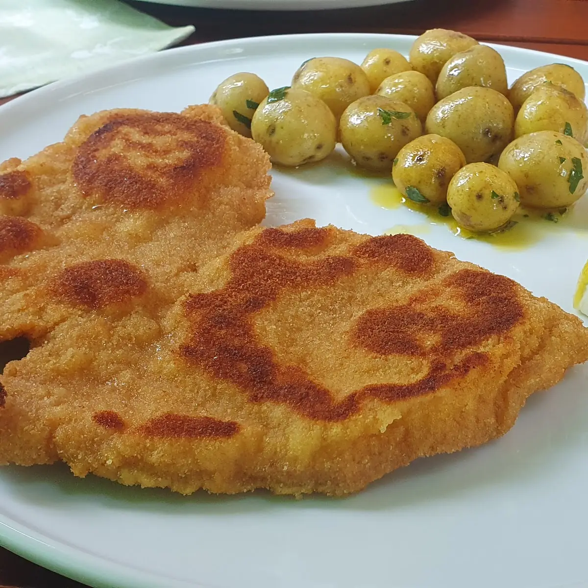 Wiener Schnitzel Mit Kartoffeln