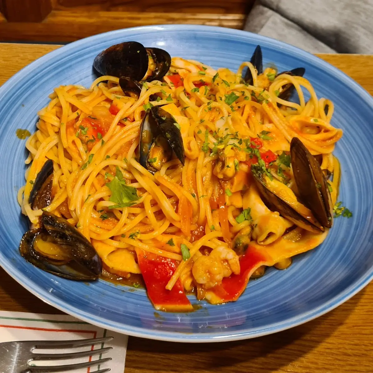 Spaghetti Marinara A B G R