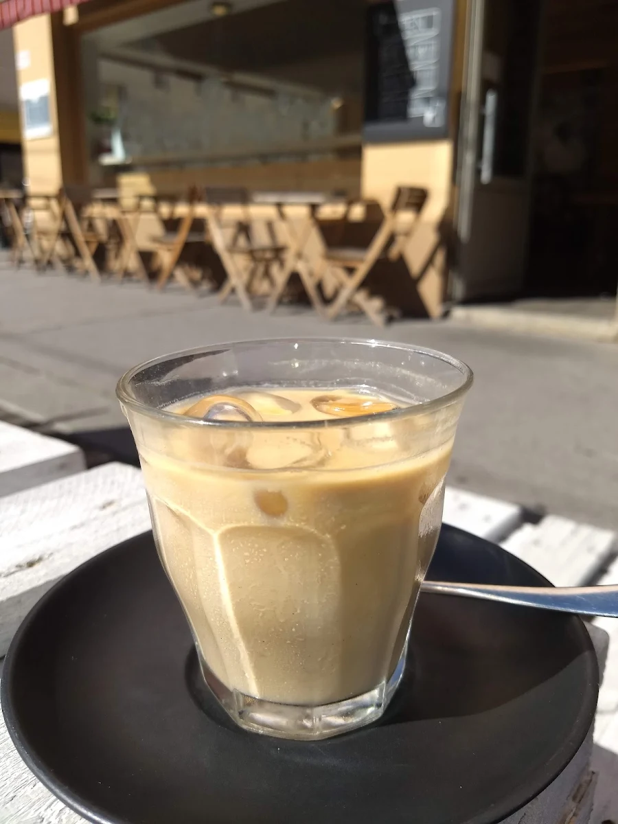 Caffe Latte On Ice