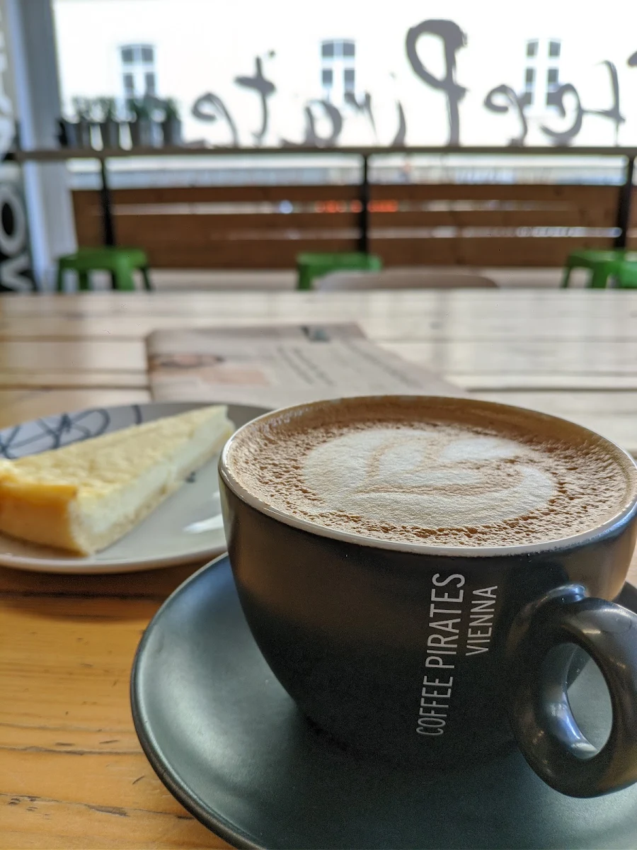 Cappuccino with Cake