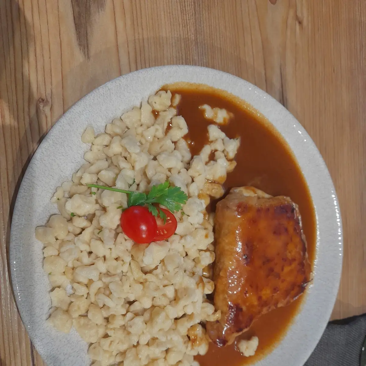 Sznycel Salzburdzki Z Kluseczkami