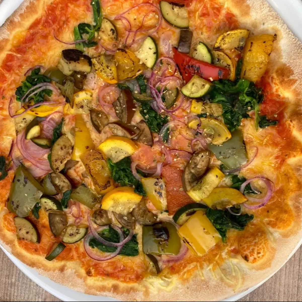 Vegane Pizza