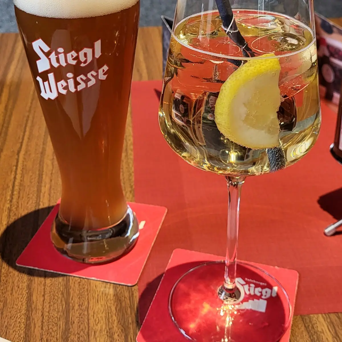 Weißbier Und Hugo