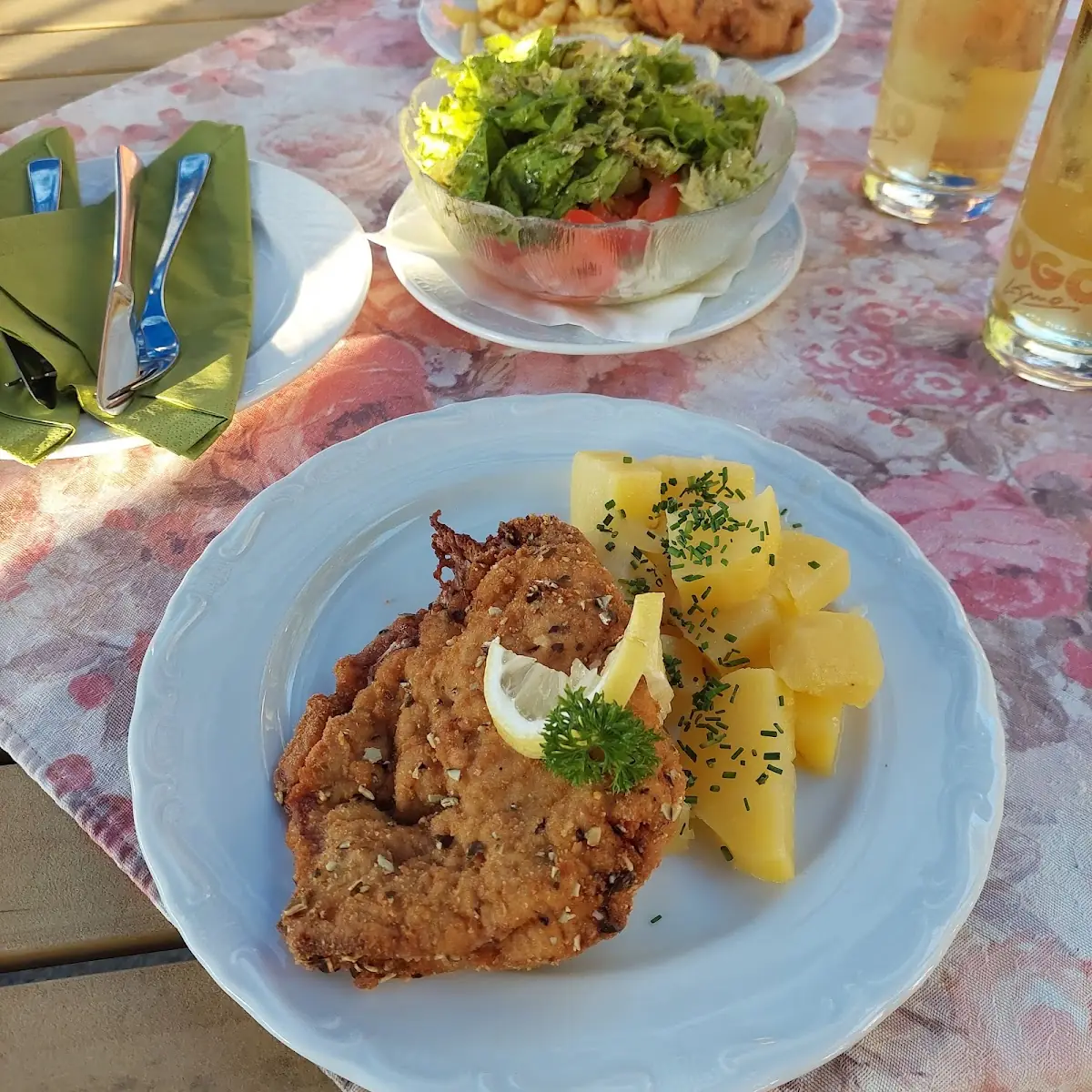 Steirerschnitzel In Kürbiskernpanade