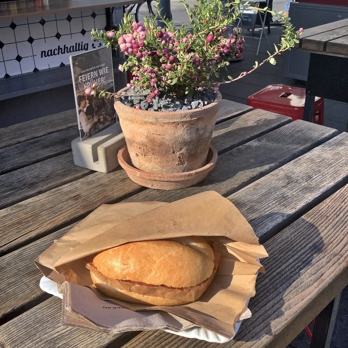 Leberkäse Semmel