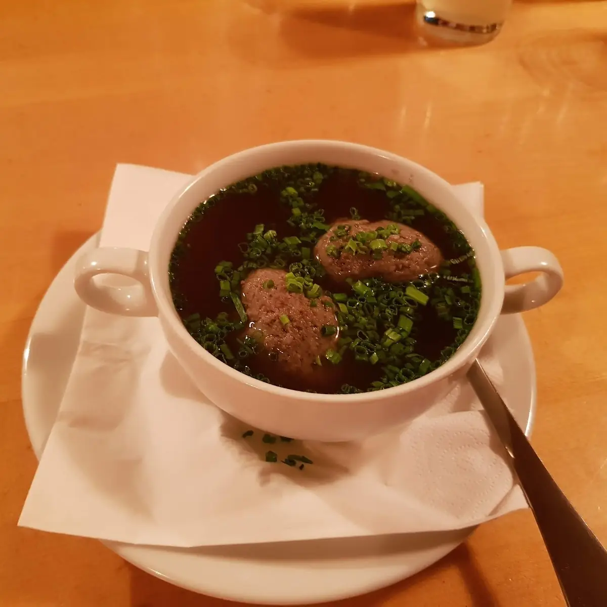 Leberknödelsuppe