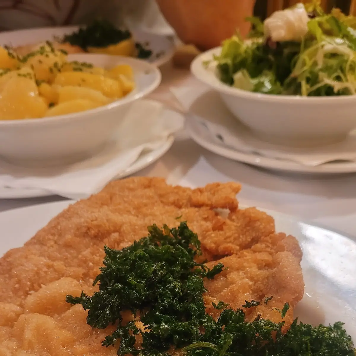 Wiener Schnitzel Von Der Kalbskarreerose