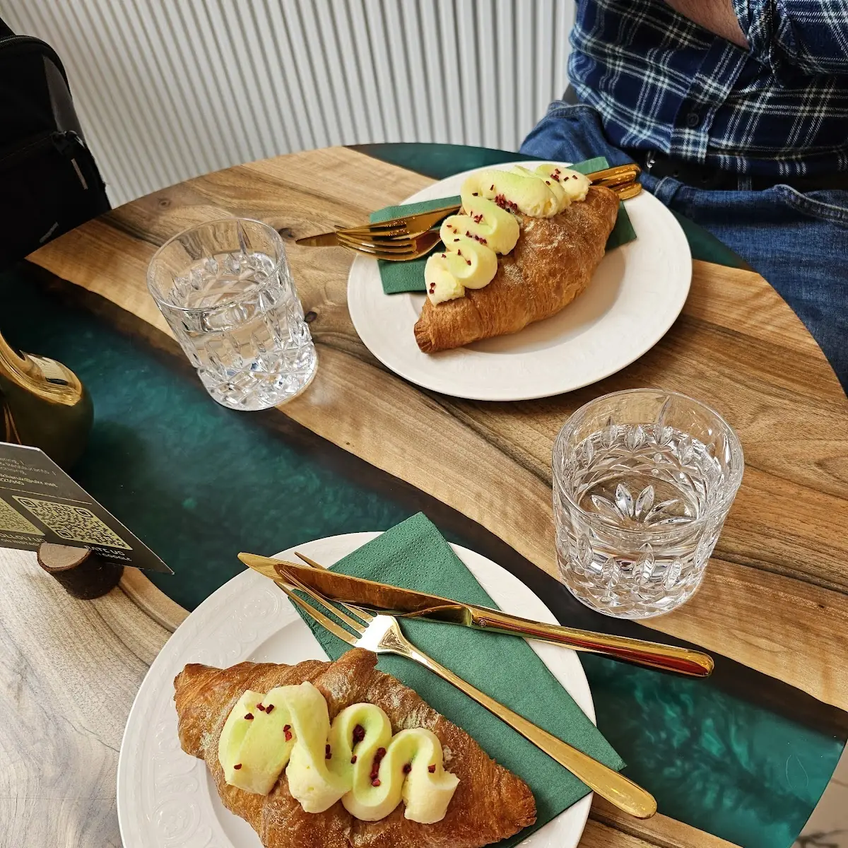 Pistachio & Raspberry Croissant