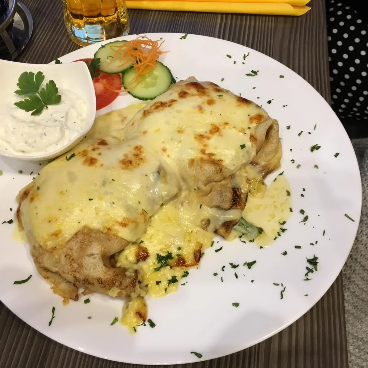 Palatschinken Gratin