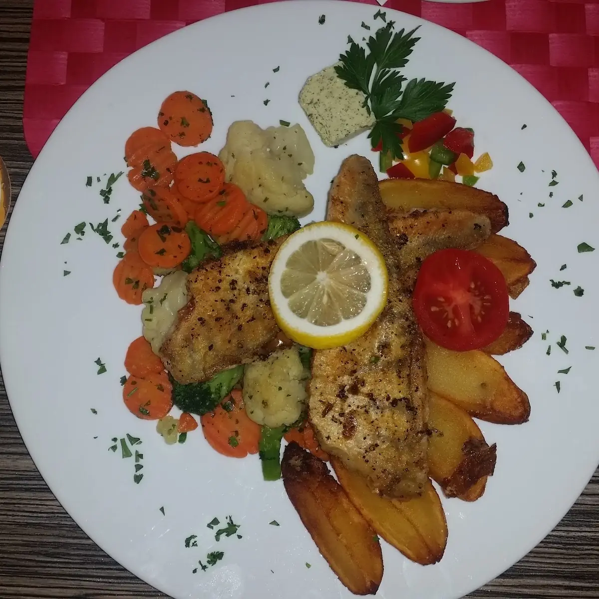 Zanderfilet Mit Bratkartoffeln