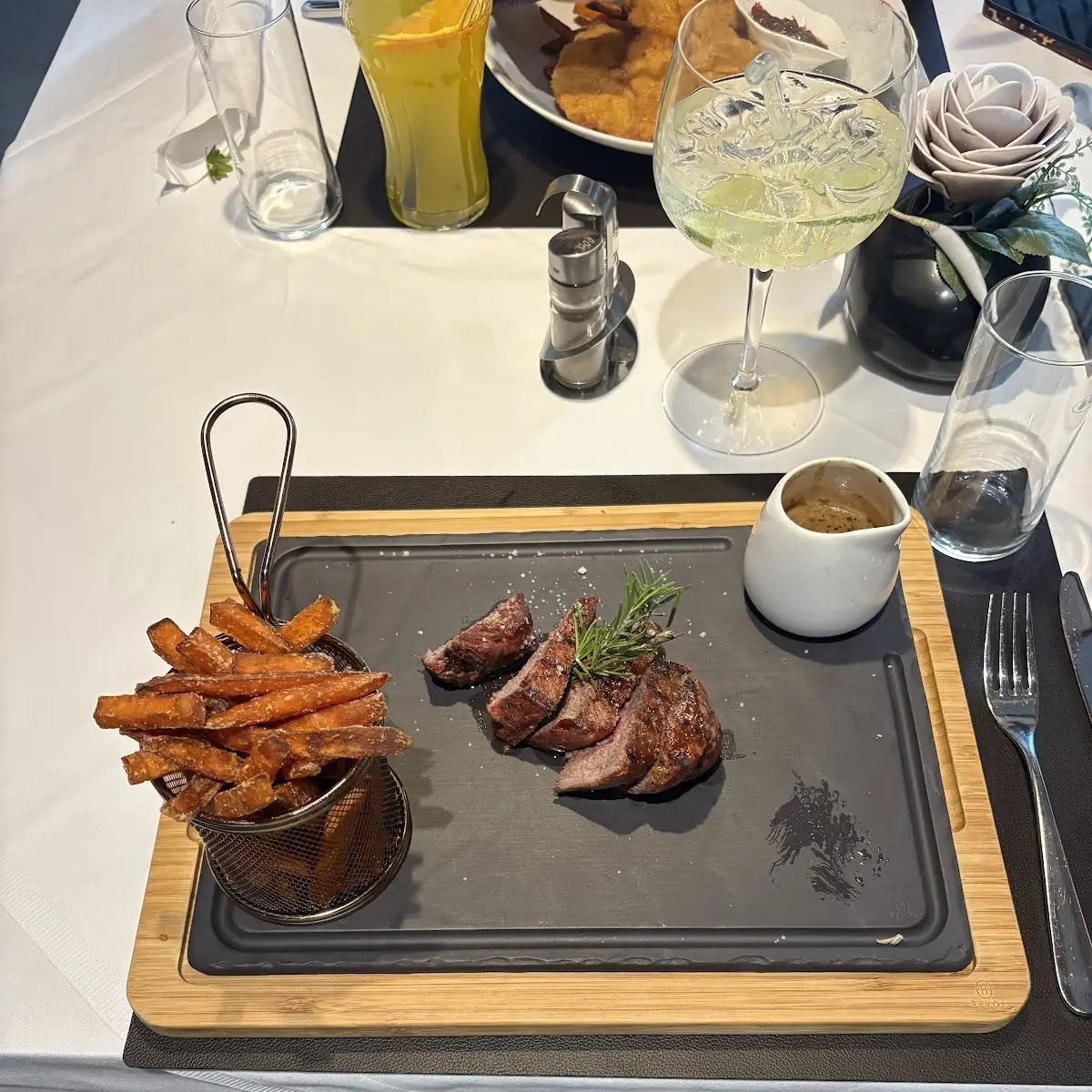 Süßkartoffelpommes