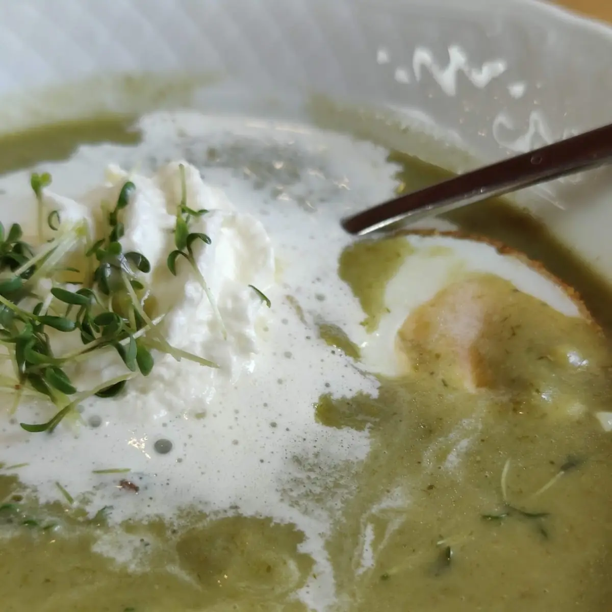 Bärlauchcremesuppe