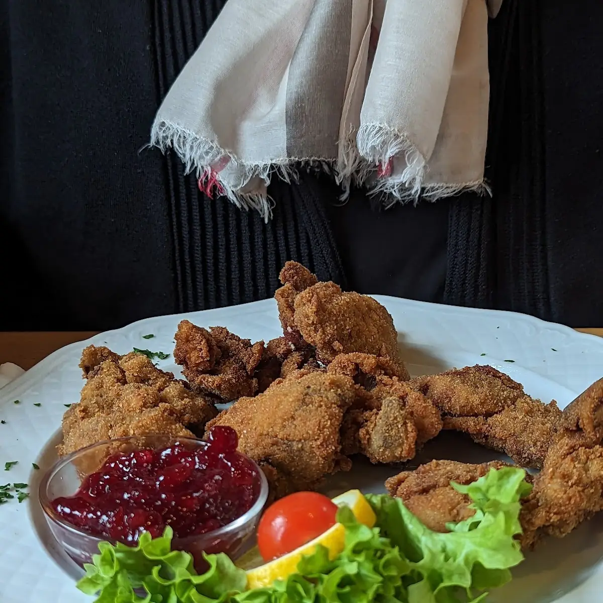 Gebackene Hühnerleber