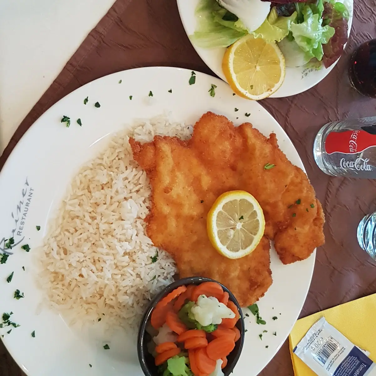 Alt Wiener Schnitzelteller