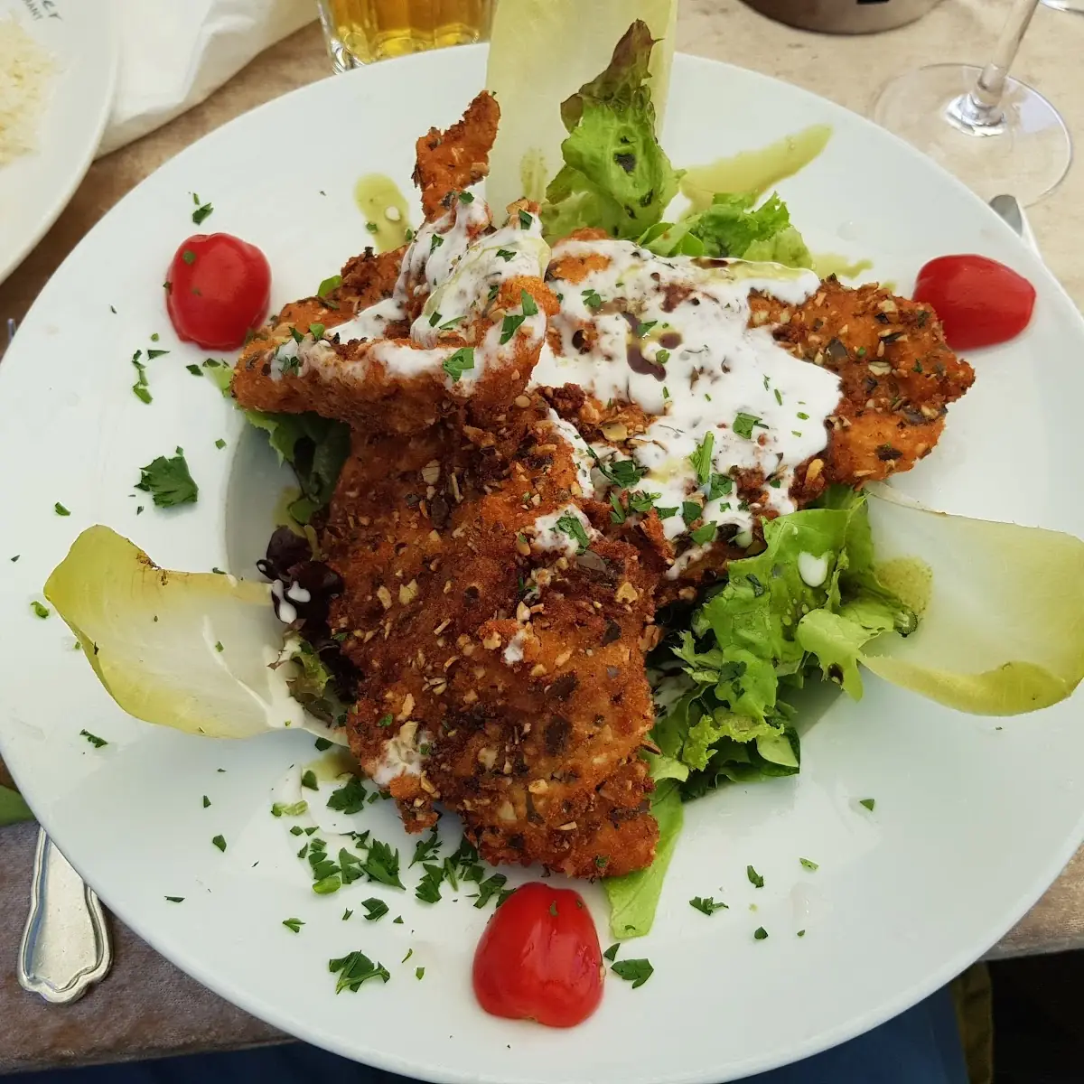 Backhenderlsalat