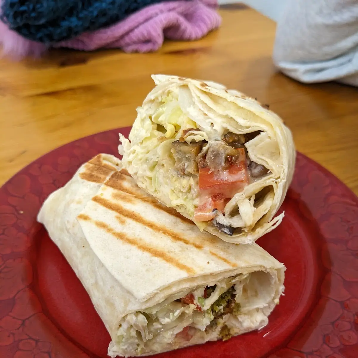 Falafel Wrap With Tahini