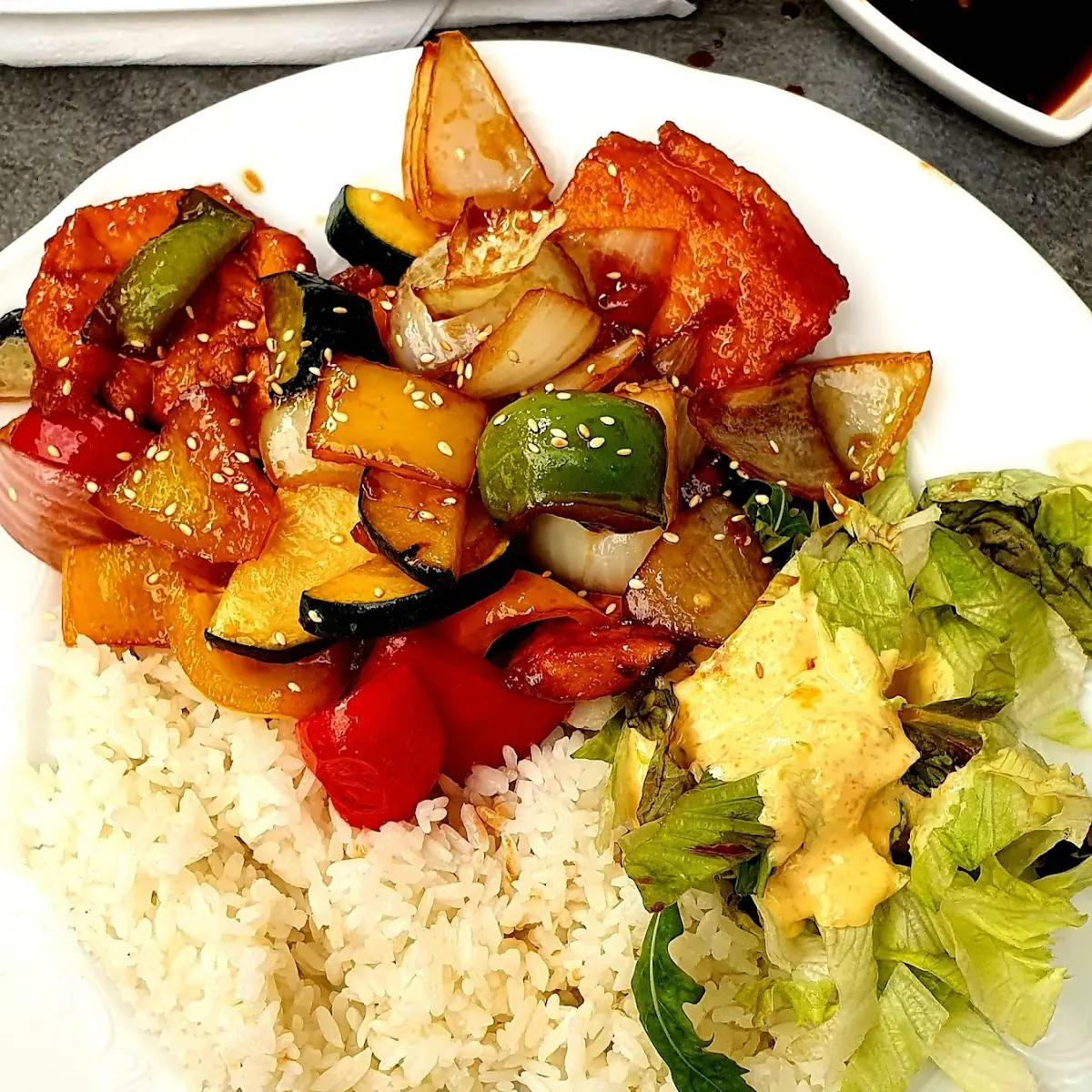 Gebratener Lachs