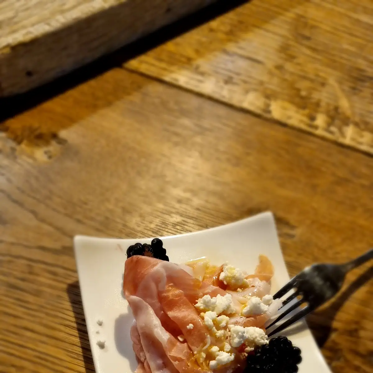 Gruß Aus Der Küche Parmaschinken Mit Schafskäse