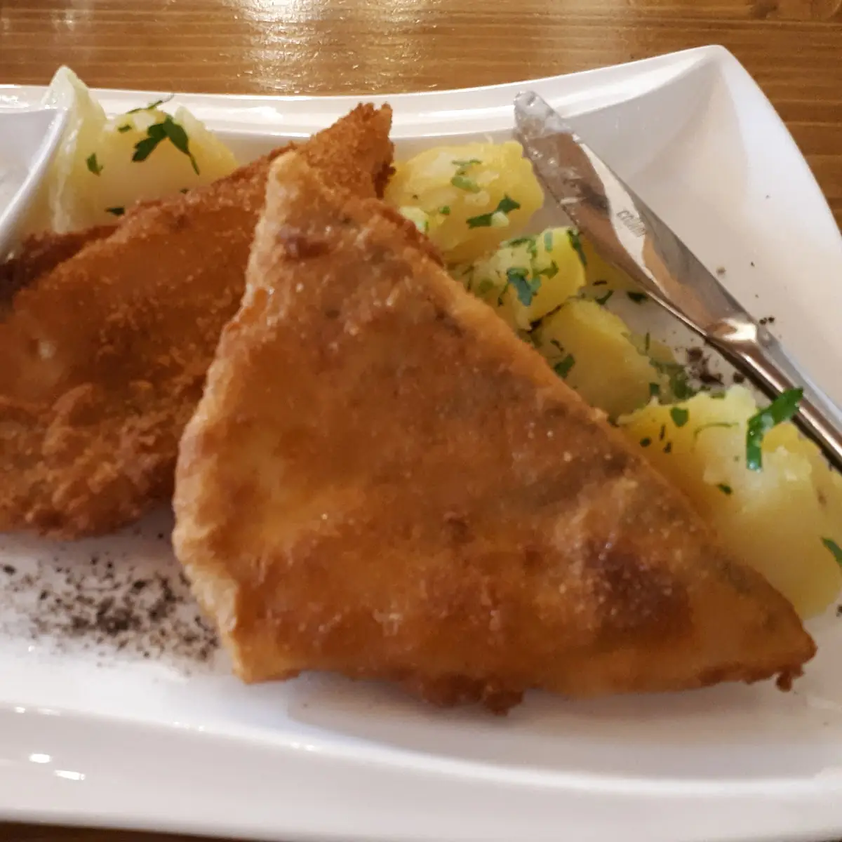 Gebackener Fisch