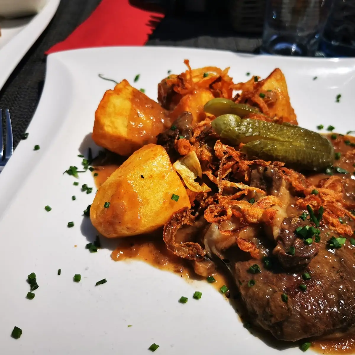 Zwiebelrostbraten